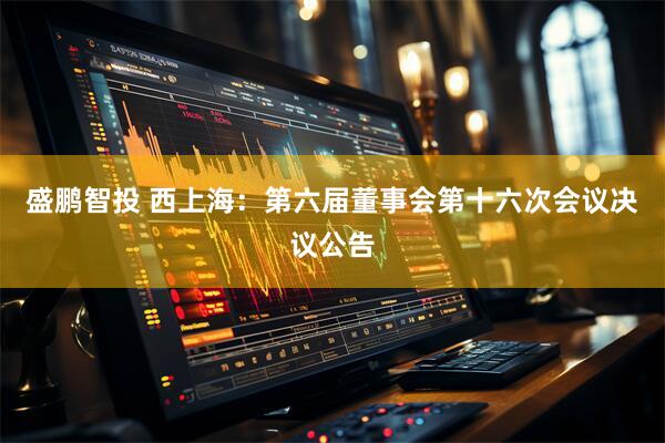 盛鹏智投 西上海：第六届董事会第十六次会议决议公告